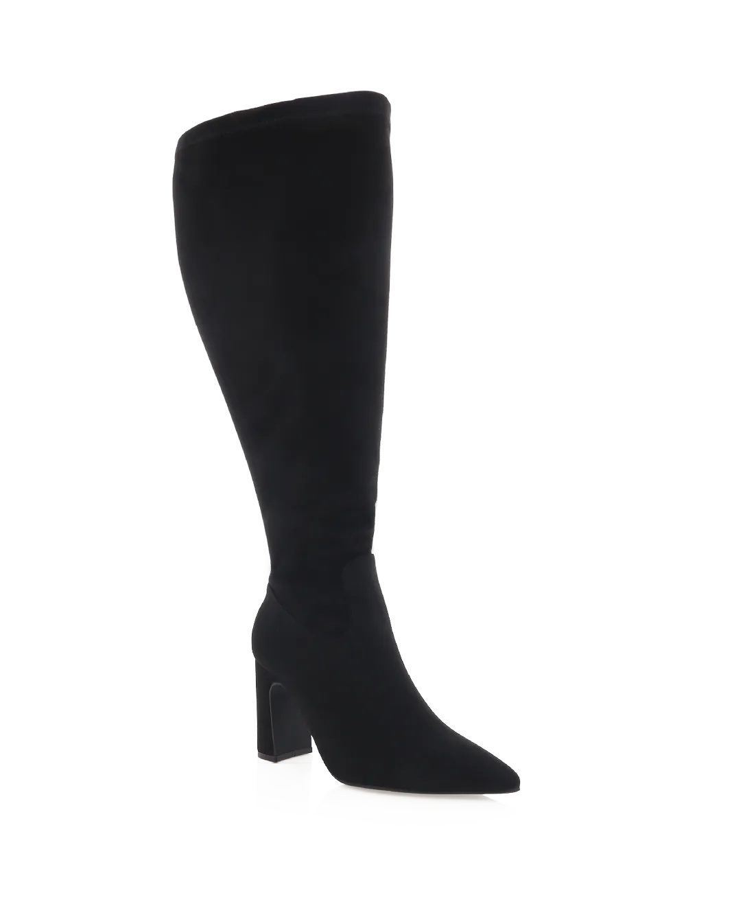 FREDDY EXTENDED CURVE - BLACK SUEDE