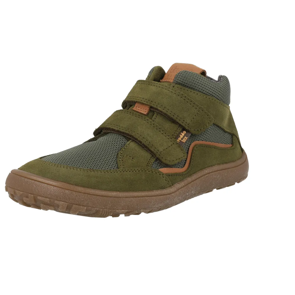 Froddo Barefoot Olive Waterproof Ankle Boots