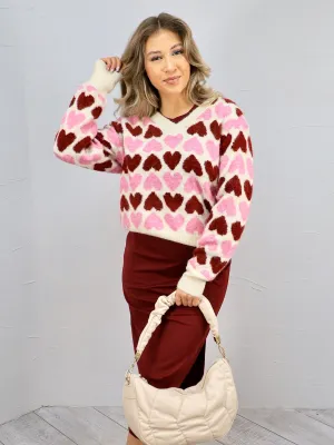 Get Sweet In Heart Sweater