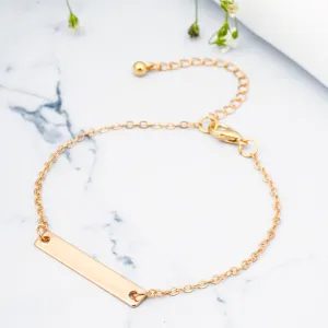 Golden Classic Anklet