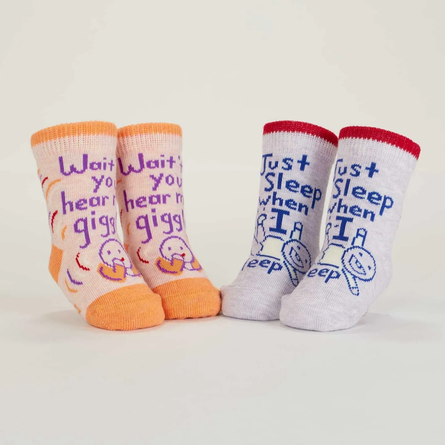 Hear Me Giggle Sleep Baby Socks
