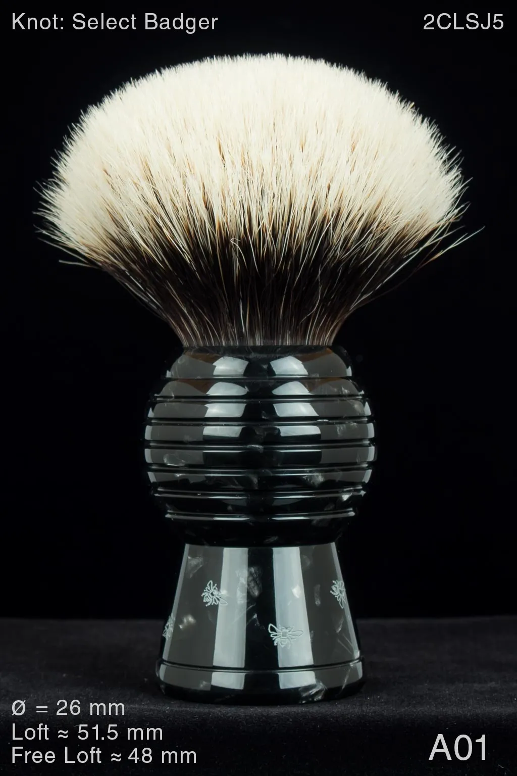 High-rise Beehive 26 mm Graphite