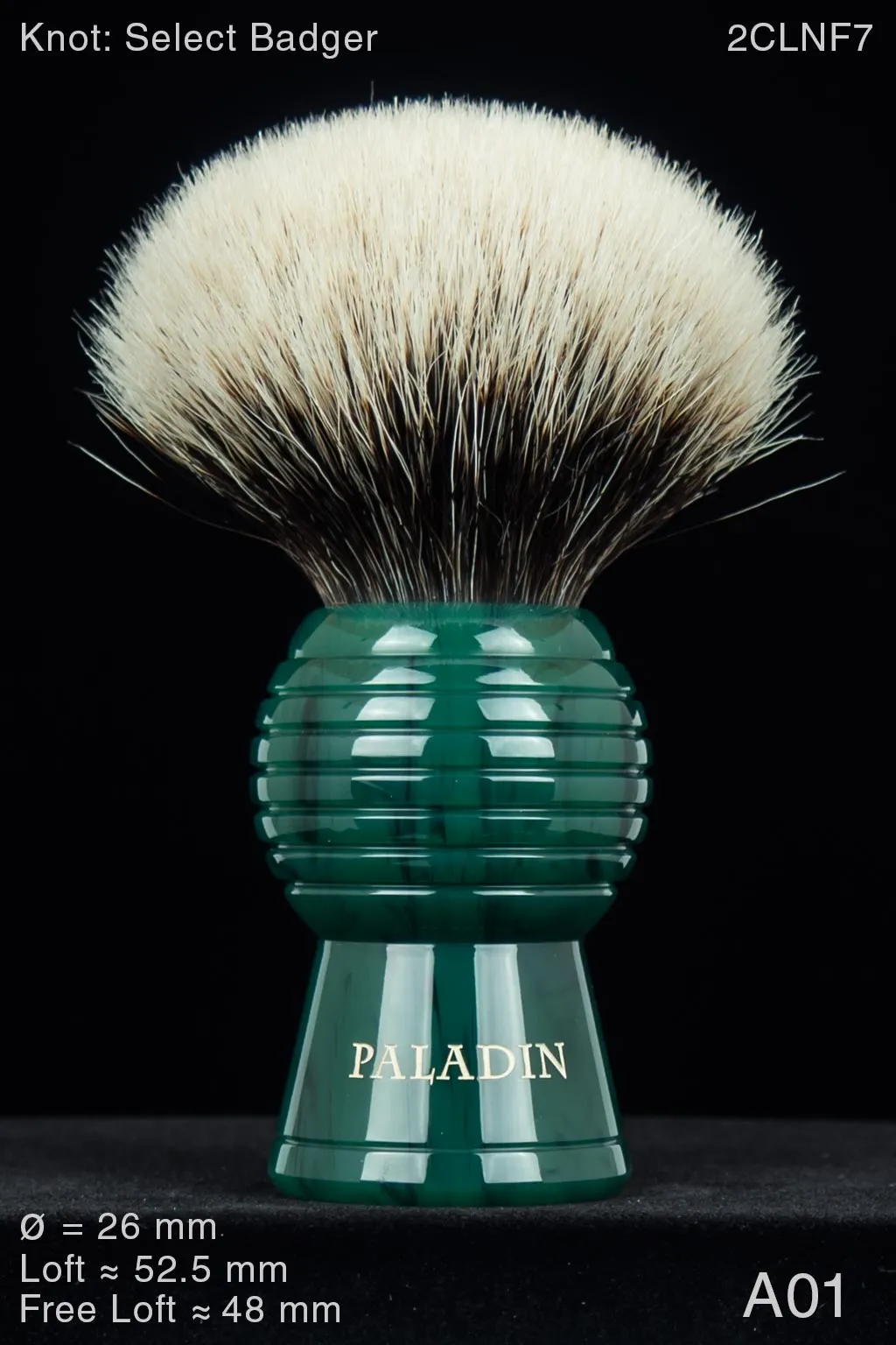 High-rise Beehive 26 mm Malachite