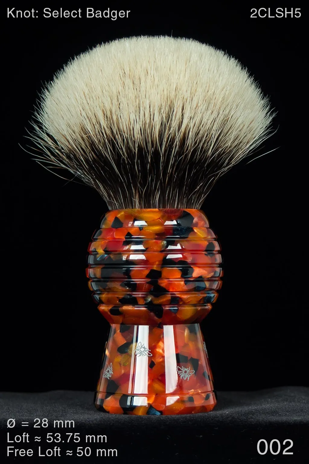 High-rise Beehive 28 mm Krakatoa