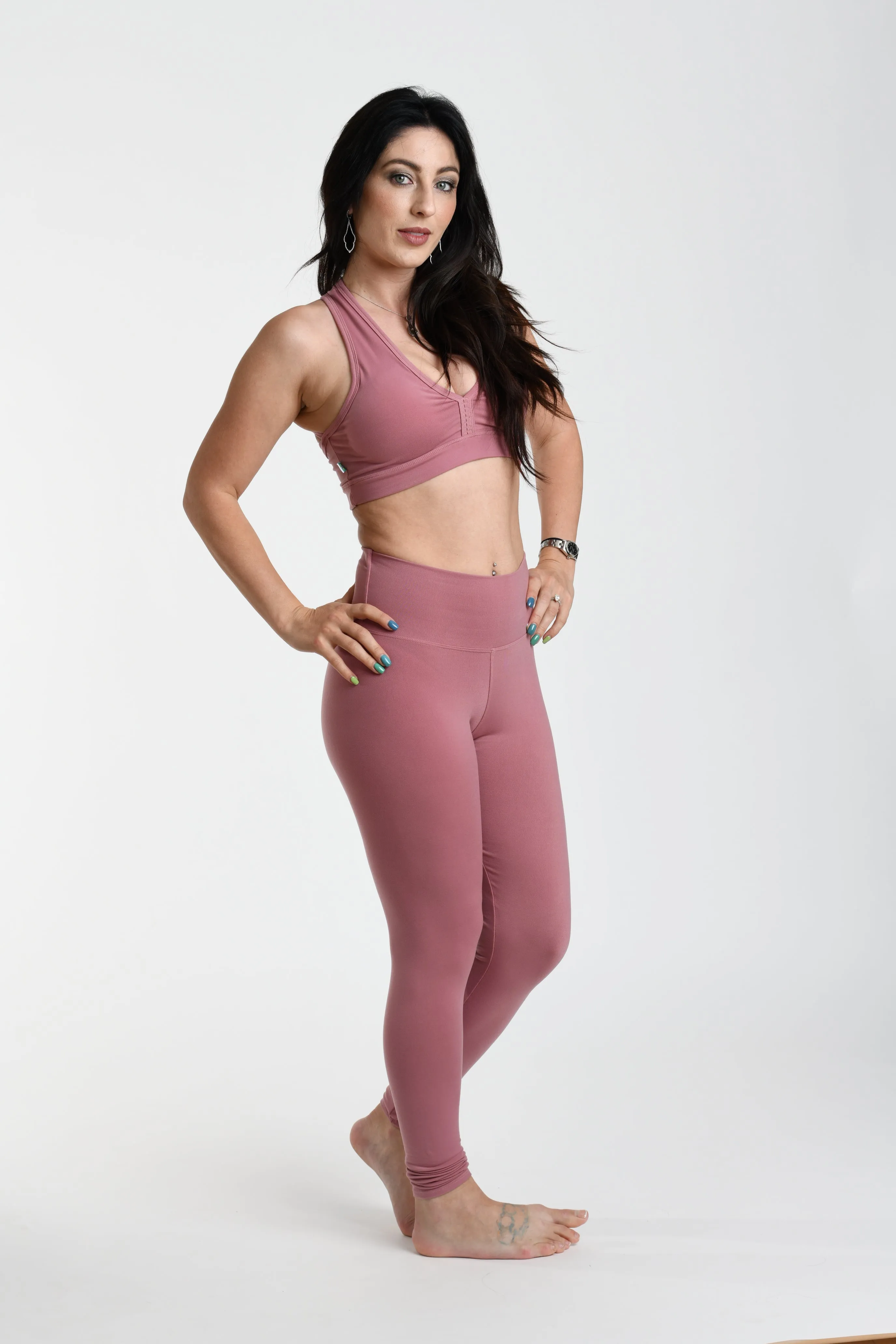 High Waisted Heart Supplex Leggings
