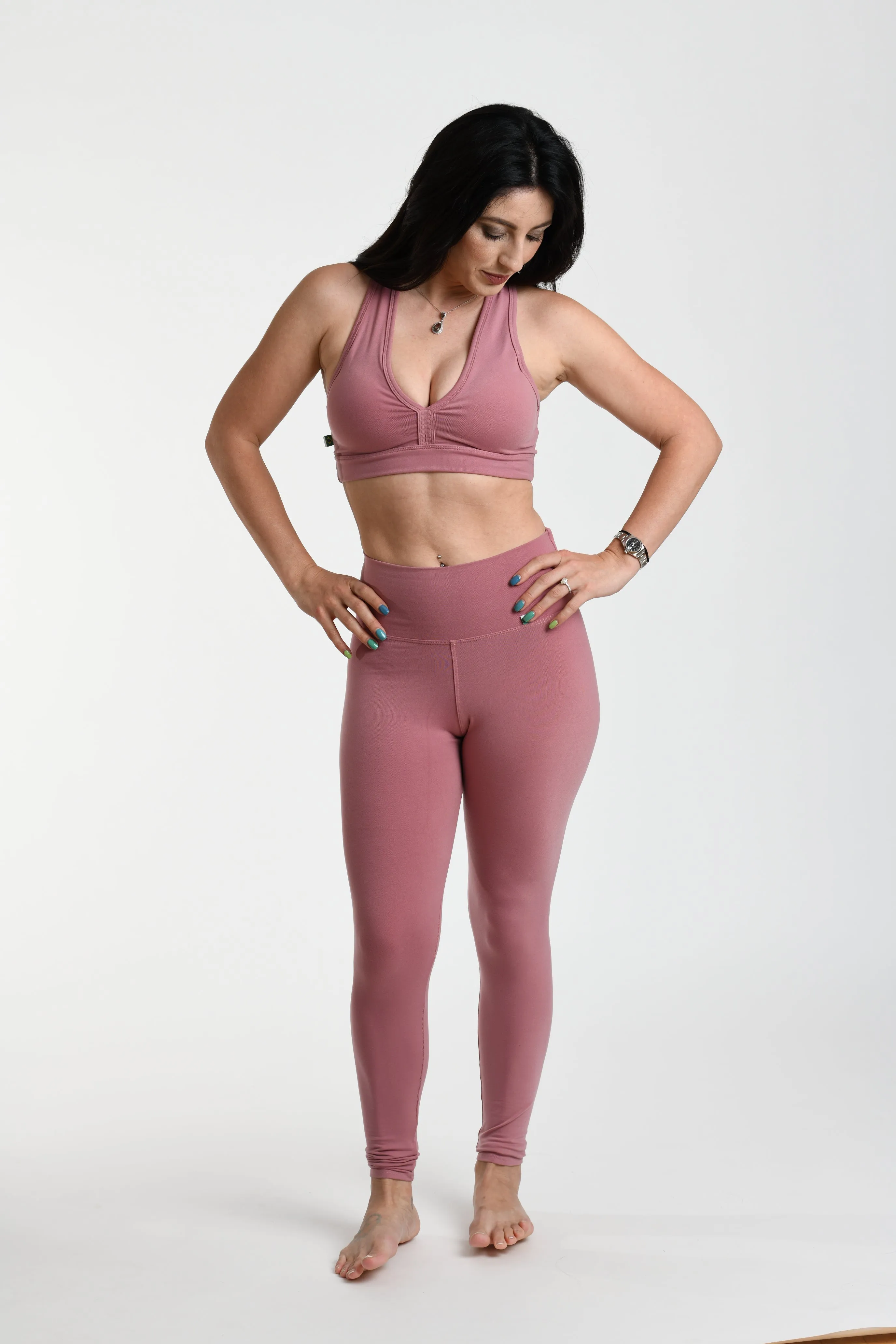 High Waisted Heart Supplex Leggings