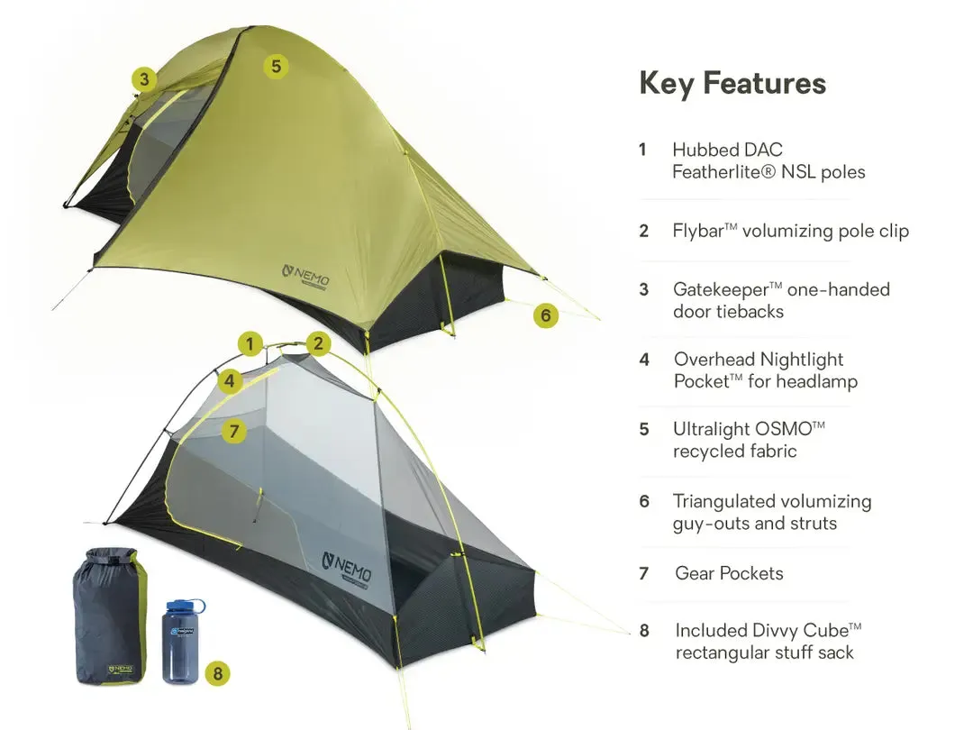 Hornet OSMO™ 1P Ultralight Backpacking Tent