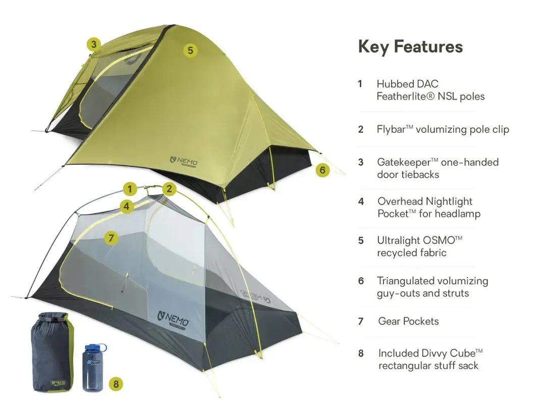 Hornet OSMO™ 2P Ultralight Backpacking Tent