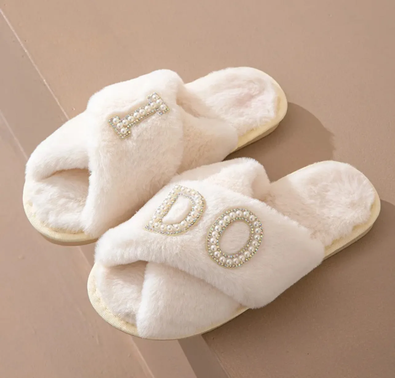 I Do Wedding Slippers