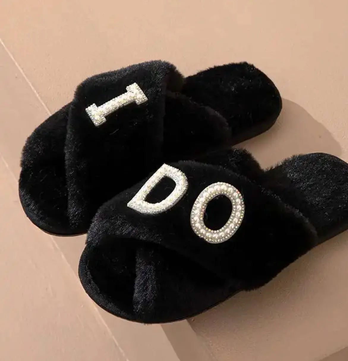 I Do Wedding Slippers