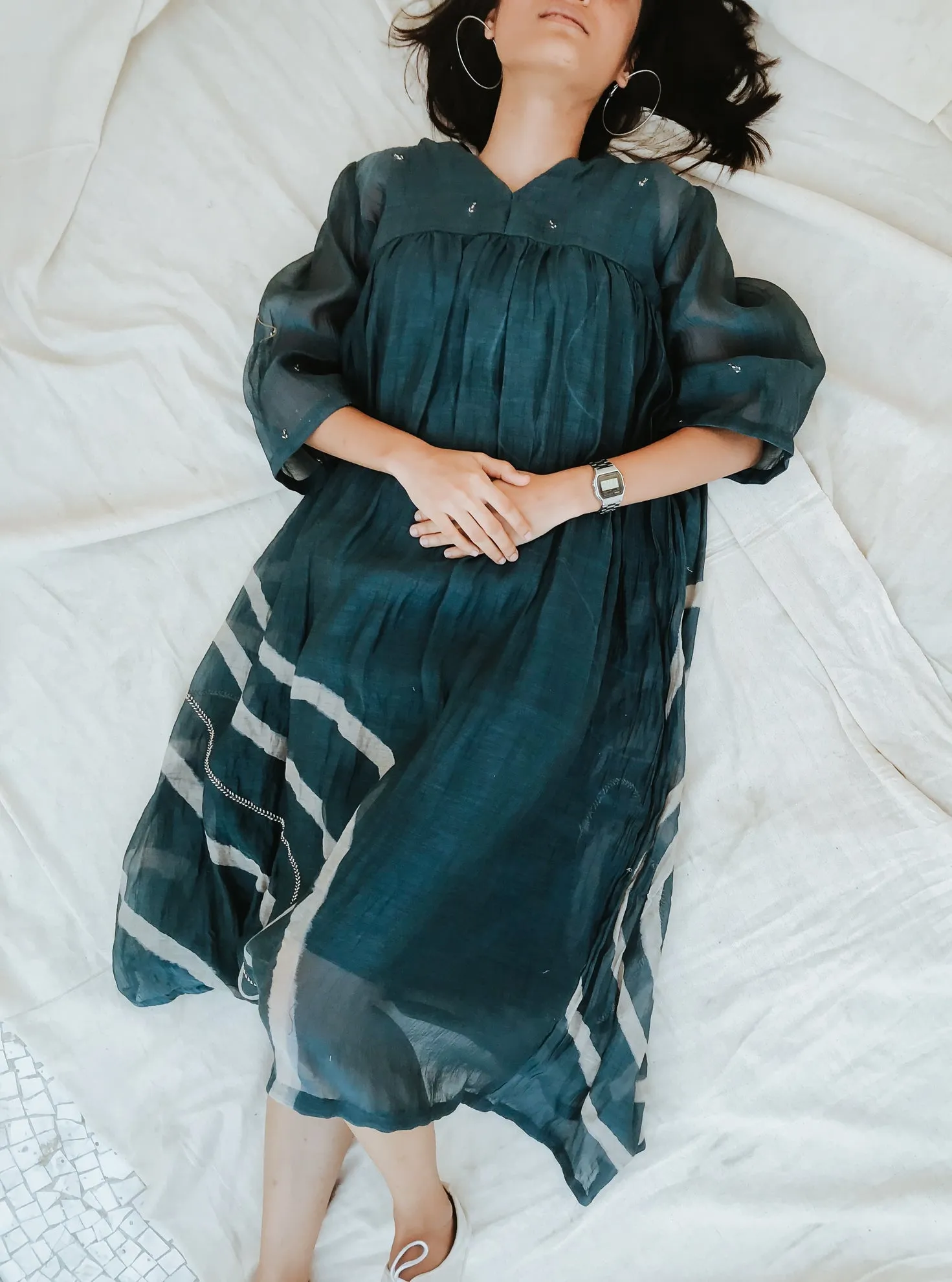 Indigo Blue Arazi Dress