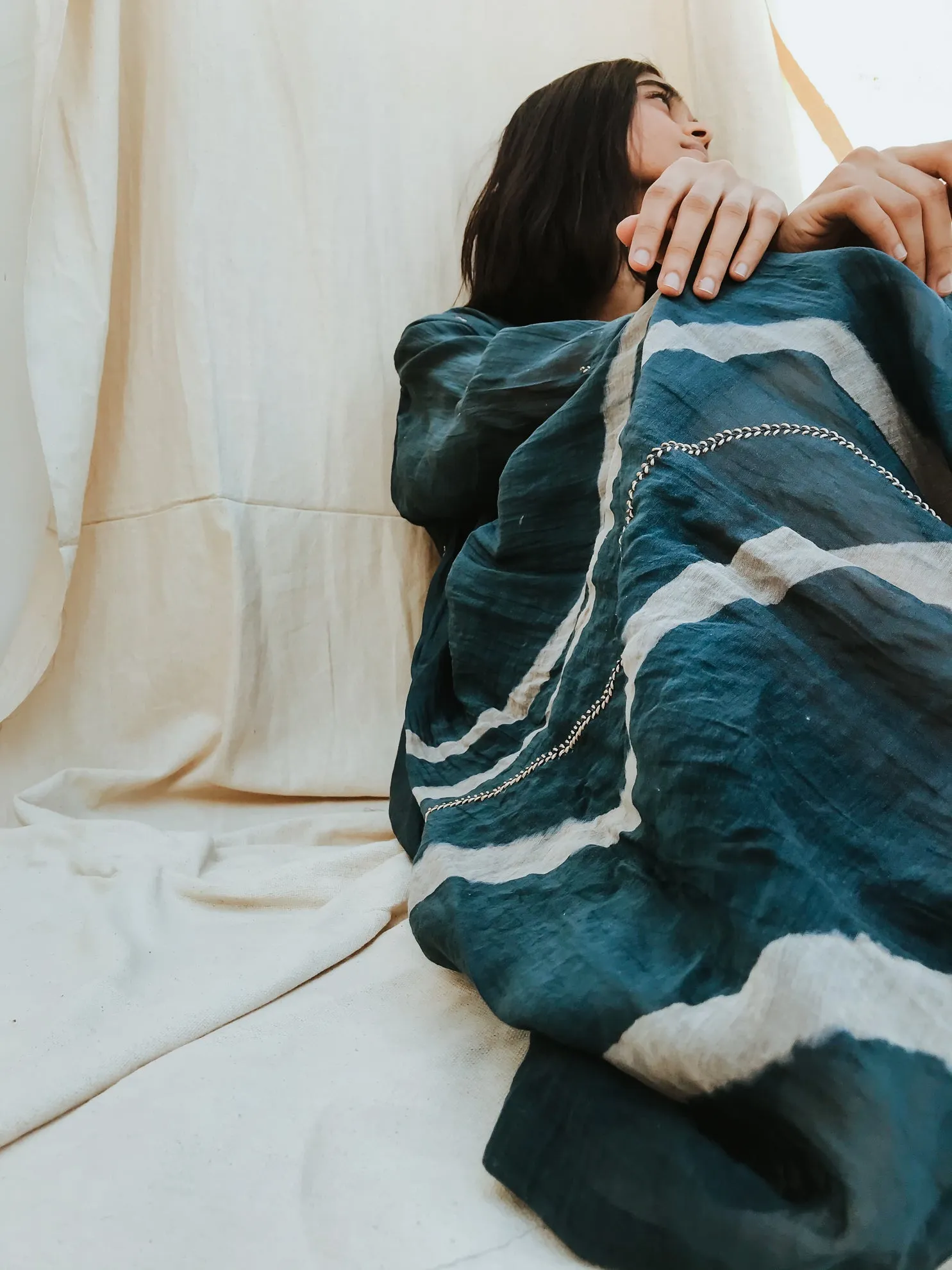 Indigo Blue Arazi Dress
