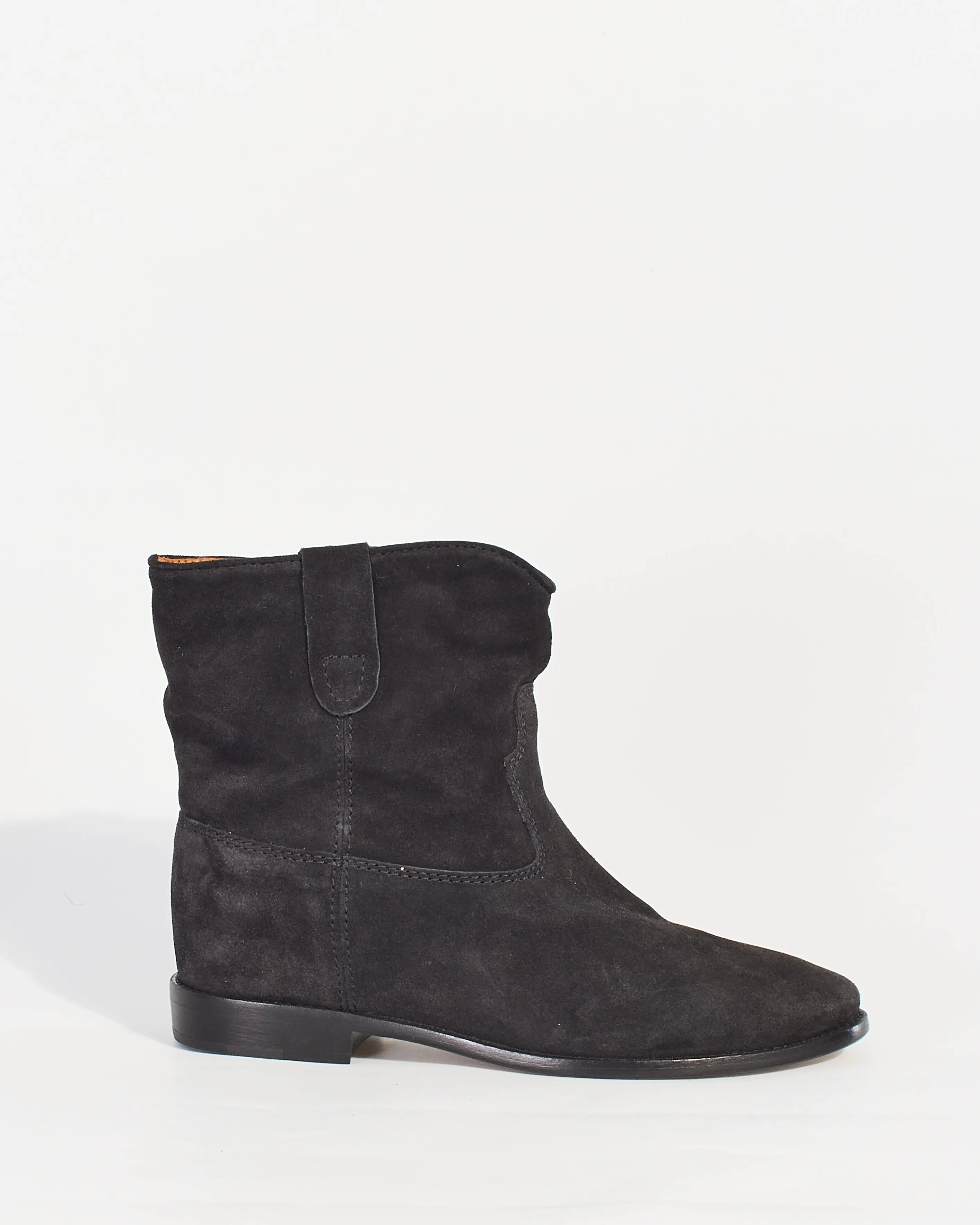 Isabel Marant Black Suede Crisi Boots - 40