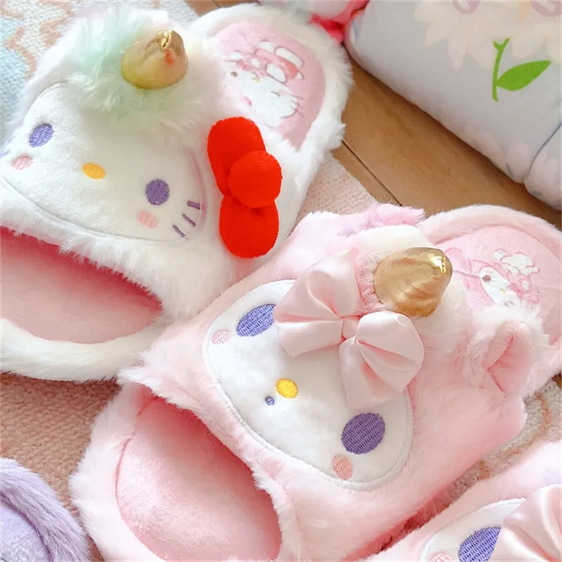 Kawaii Unicorn Slippers