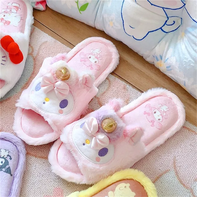Kawaii Unicorn Slippers
