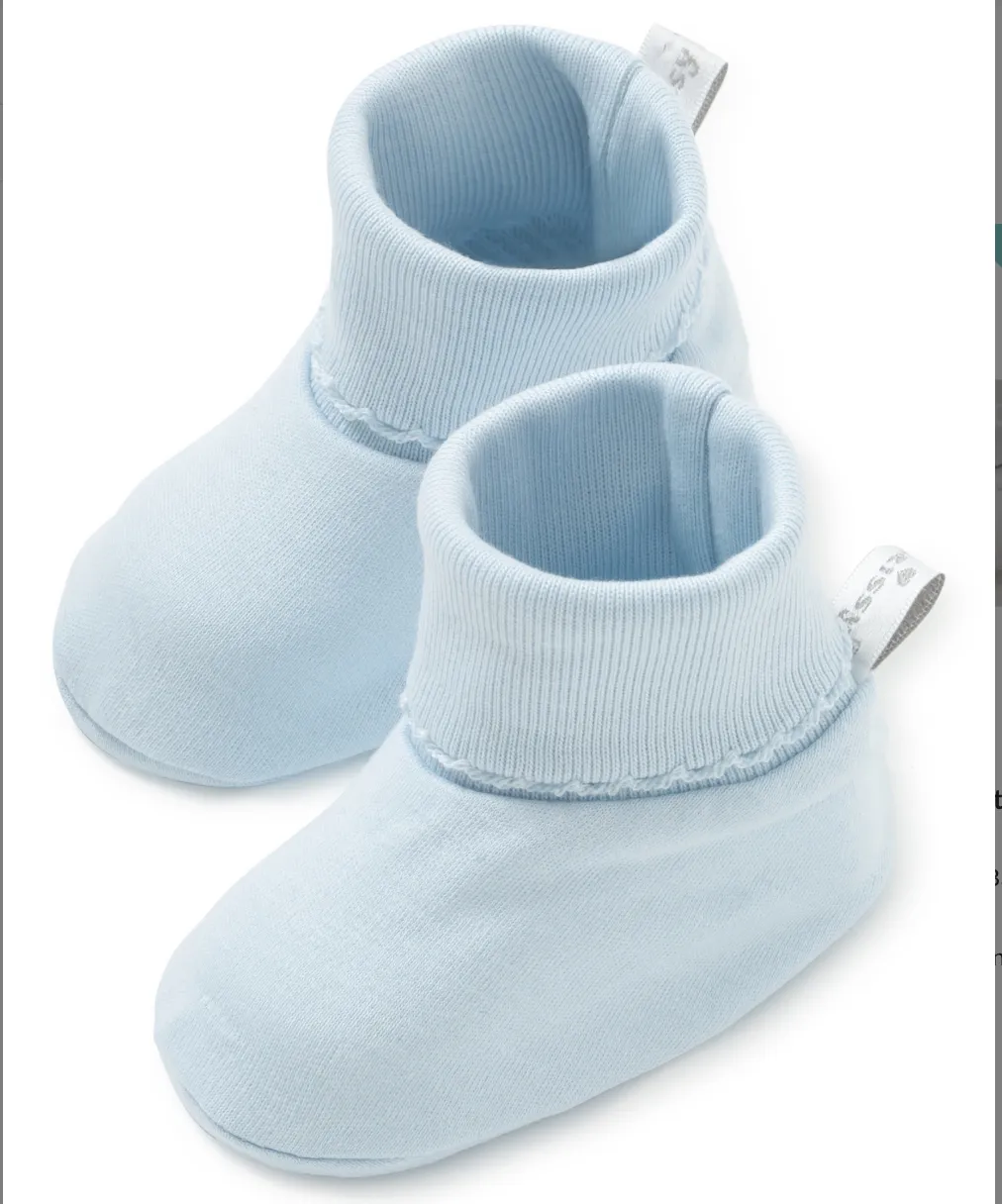 Kissy Basic Booties Light Blue