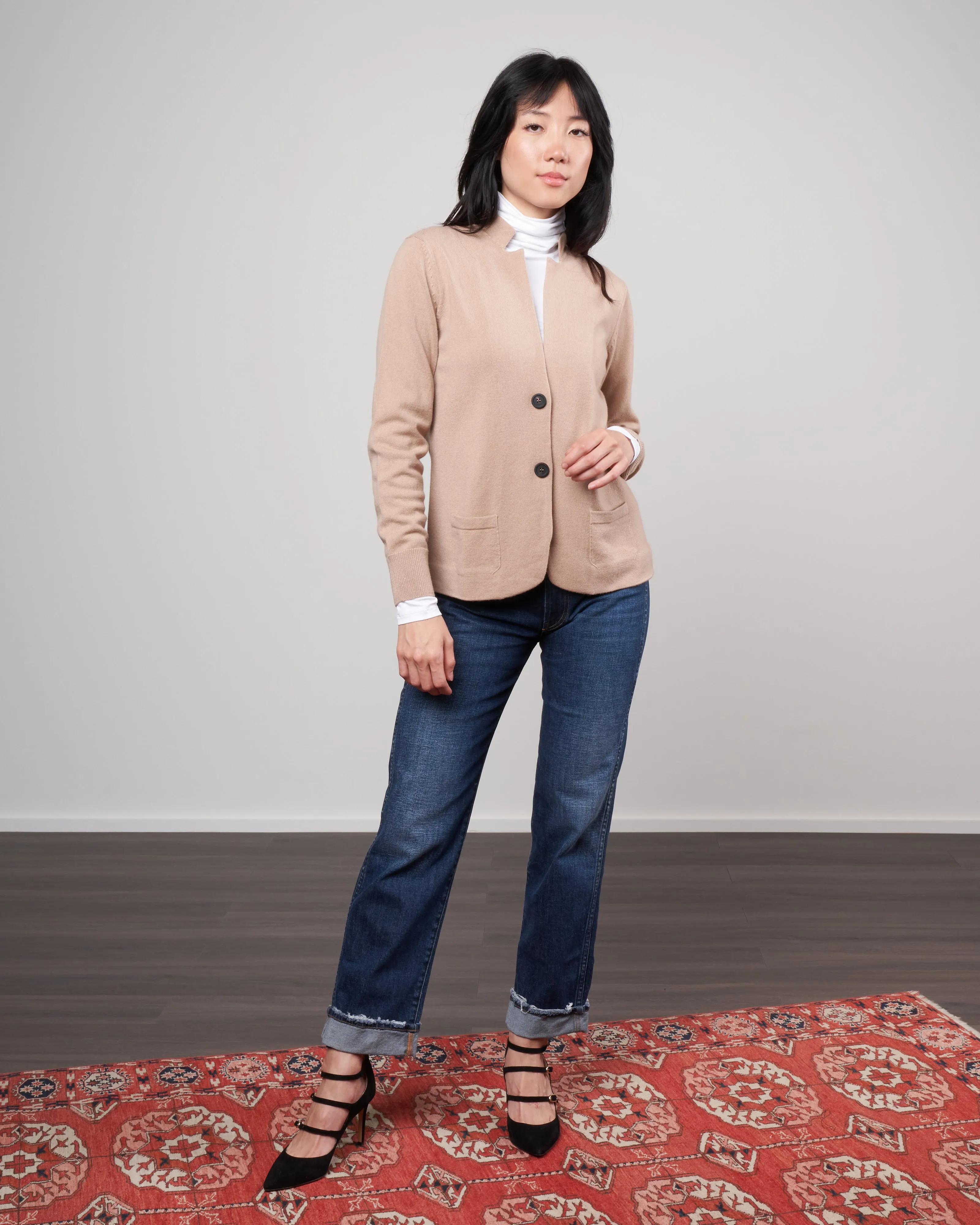 knitted jacket - hazel