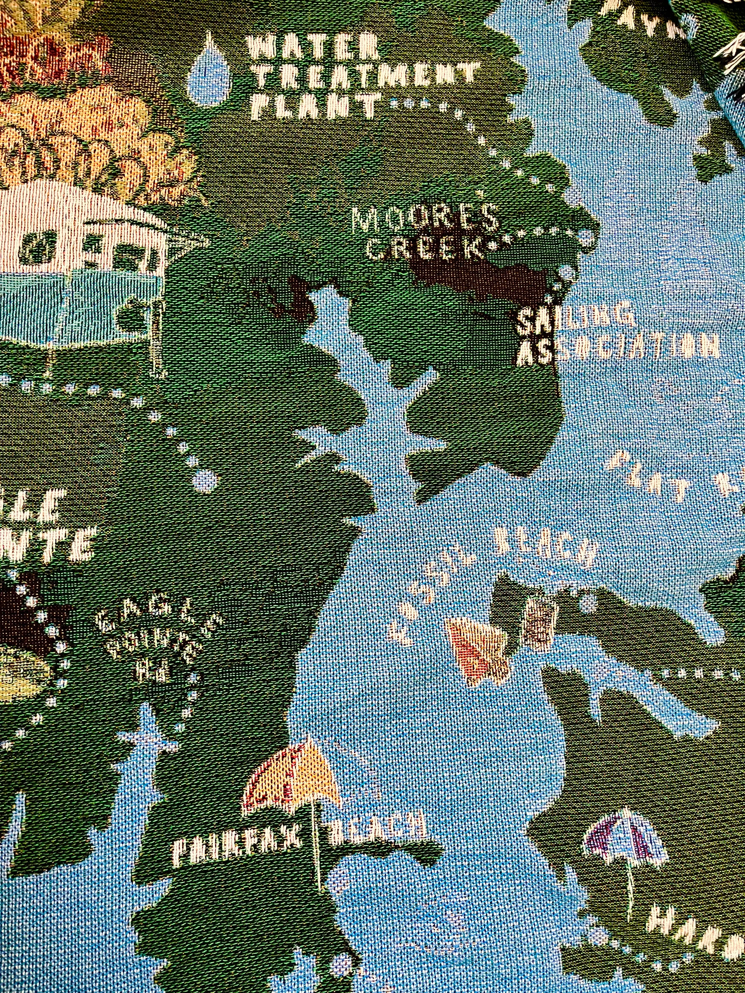 Lake Monroe Hot Spots Blanket