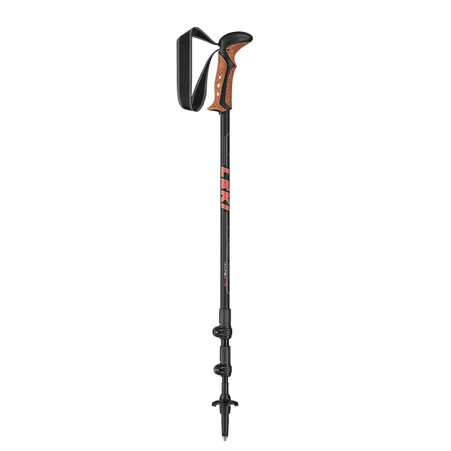 Leki Khumbu AS Hiking Poles - Anthracite/White/Orange