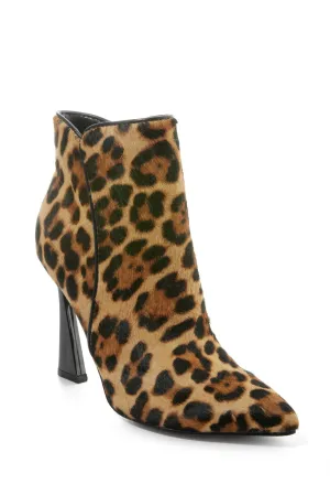 Leopard Heeled Bootie Multi