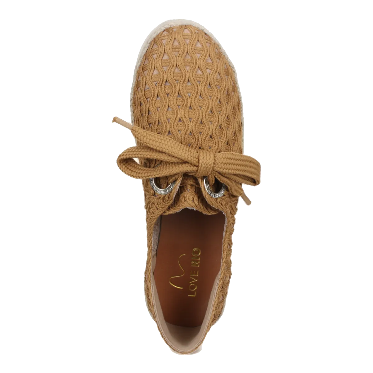 Love Rio Alisha Crochet Sneakers - Pecan
