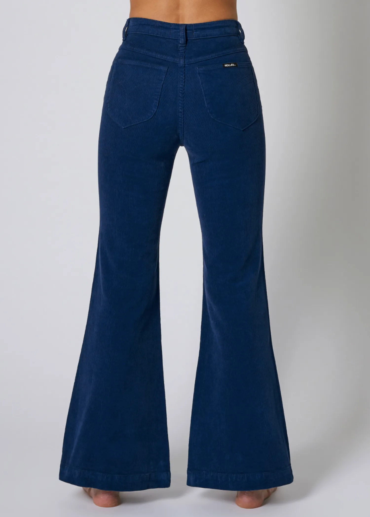 Marine Blue Corduroy Eastcoast Flares <br> <I> almost gone! </I>
