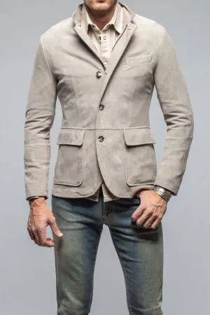 Maximus Suede Blazer In Ice