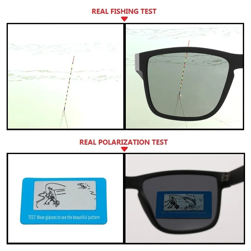Men And Women High-Quality Polarized Sunglasses Fashion Pattern Retro Brand Designer Sun Glasses UV400 Anti-glare Mirror Eyewear