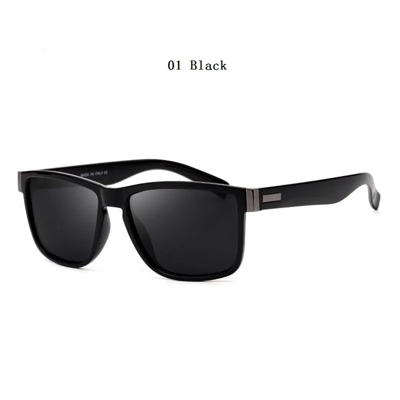 Men And Women High-Quality Polarized Sunglasses Fashion Pattern Retro Brand Designer Sun Glasses UV400 Anti-glare Mirror Eyewear