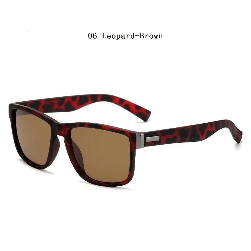 Men And Women High-Quality Polarized Sunglasses Fashion Pattern Retro Brand Designer Sun Glasses UV400 Anti-glare Mirror Eyewear