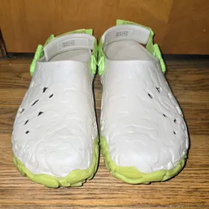 Men's All-Terrain Atlas Croc - Bone/Limeade Clog - Size 12