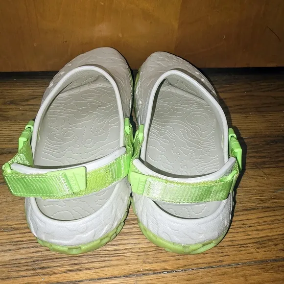 Men's All-Terrain Atlas Croc - Bone/Limeade Clog - Size 12