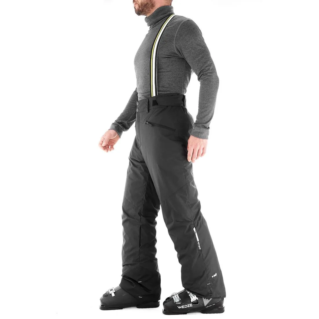 Men's Downhill Ski Trousers - Black