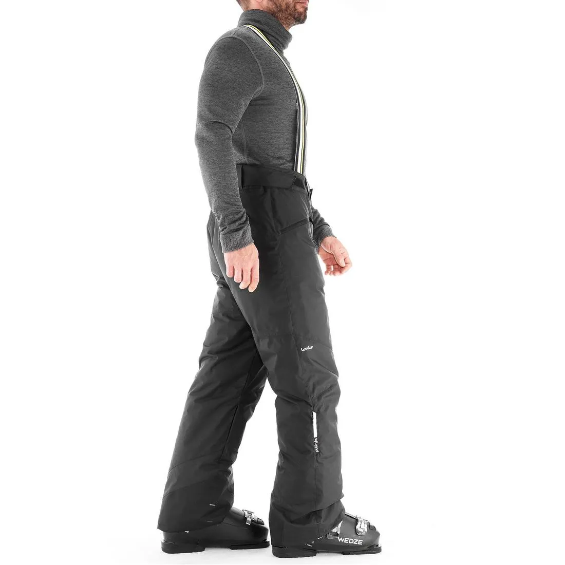 Men's Downhill Ski Trousers - Black