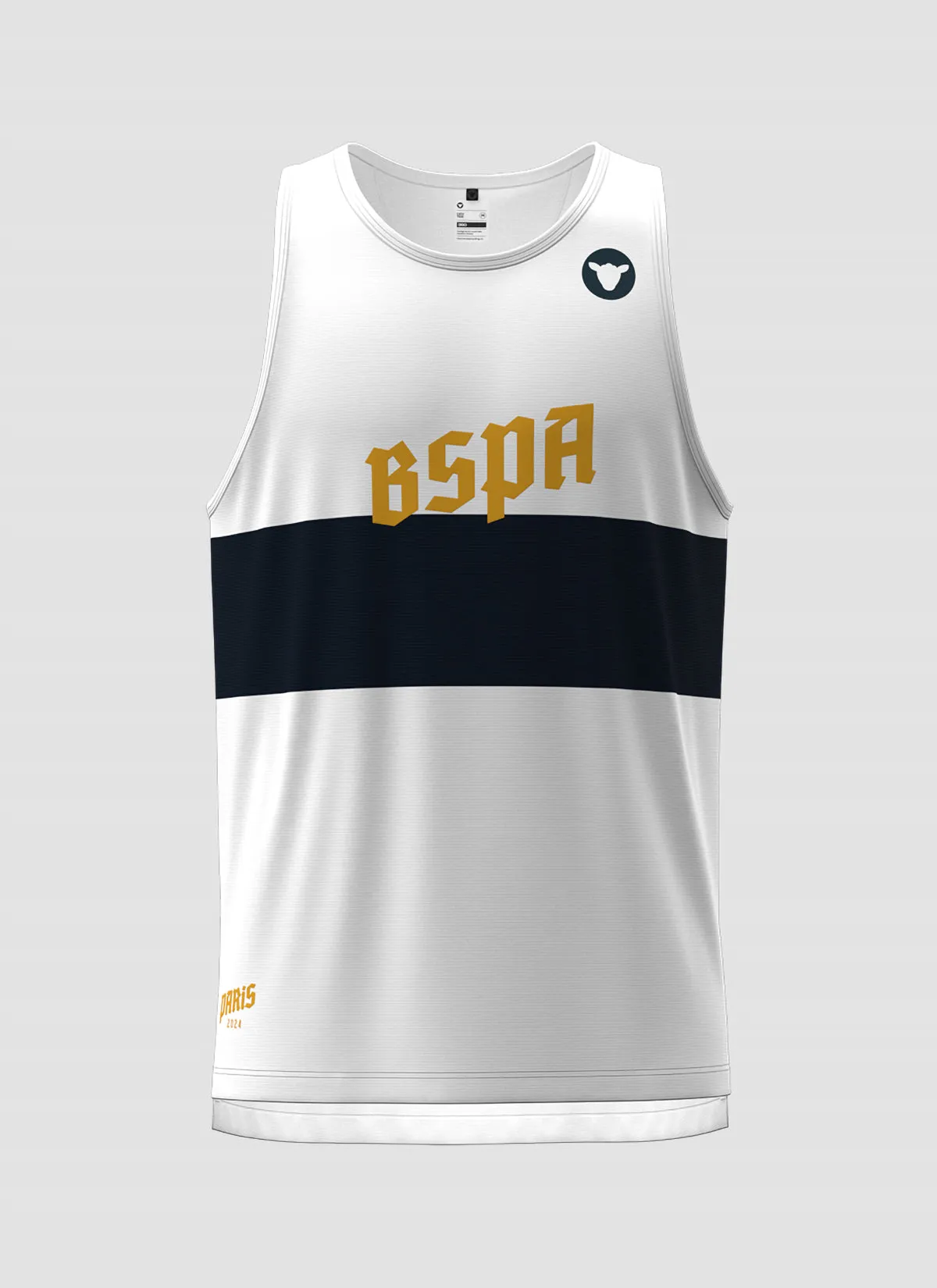 Men's Dry Singlet - Vintage White