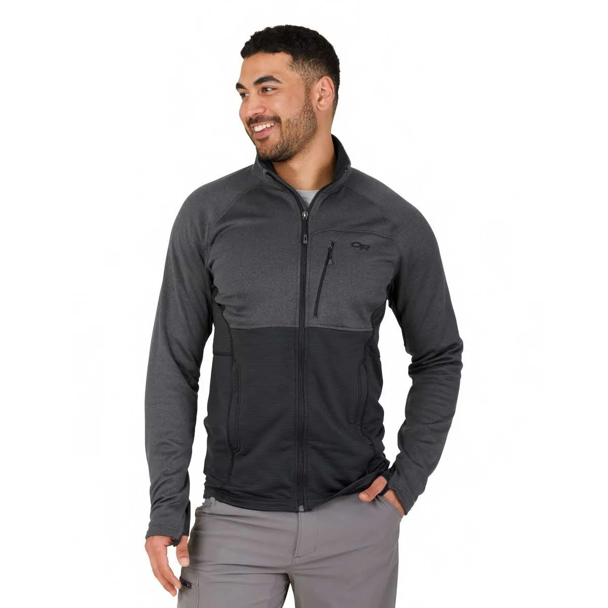 Mens Vigor Full Zip Fleece