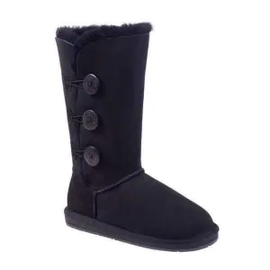 Merino Craft Tall Three Button UGG - Black