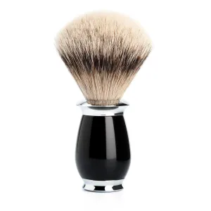 MÜHLE PURIST Shaving Brush, Silvertip Badger, Black