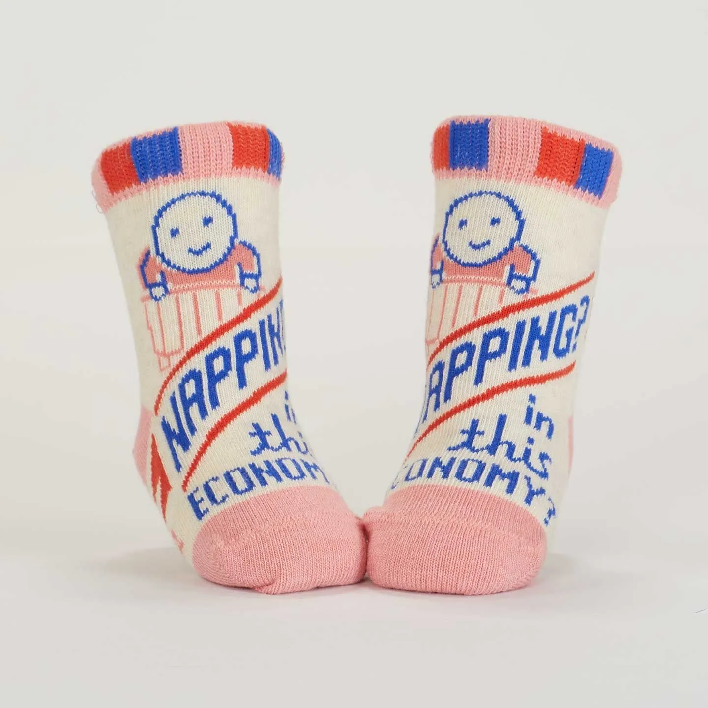 Napping Poop Machine Baby Socks