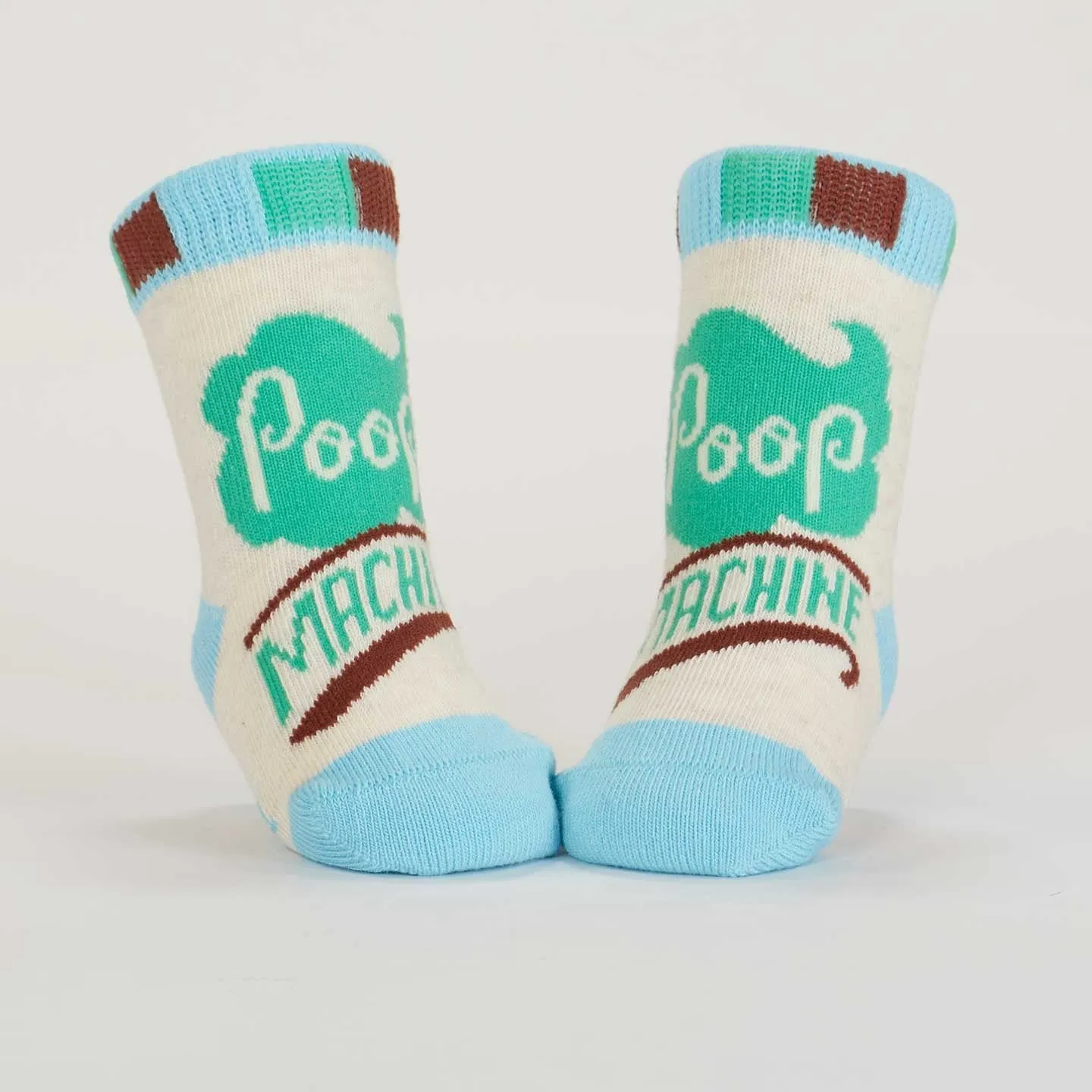 Napping Poop Machine Baby Socks