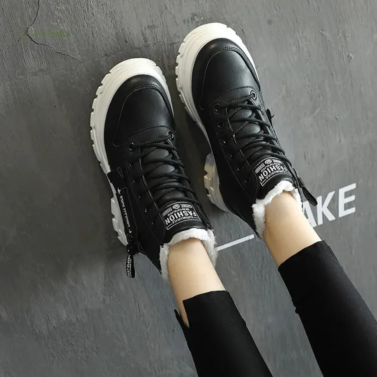 NATALIA | STYLISH FUR LINED WINTER BOOTS FOR WOMEN
