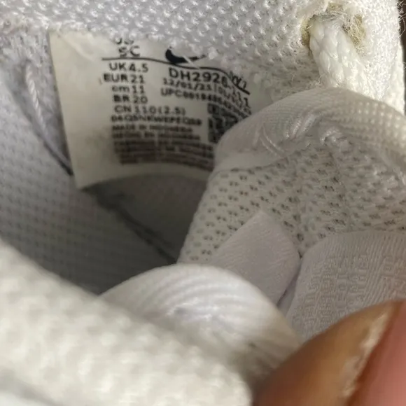 Nike Air force 1 “Triple White” Toddler Sneakers - SZ 5 C