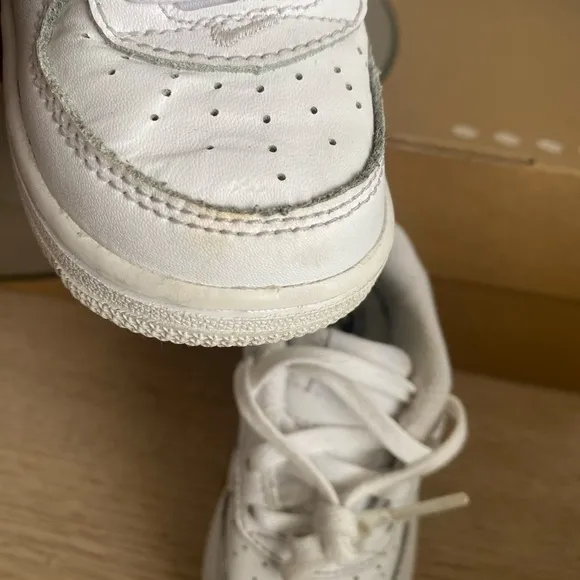 Nike Air force 1 “Triple White” Toddler Sneakers - SZ 5 C