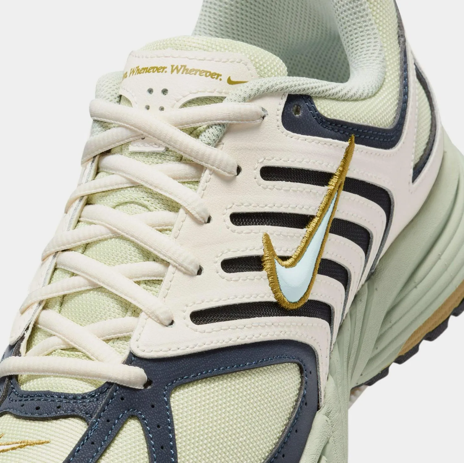 Nike Air Pegasus 2005 White Navy Blue Green Beige Gold HQ3444-343 Shoe Sneaker