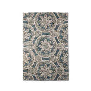 Nuevo Hand Woven Rug, 5' x 8'