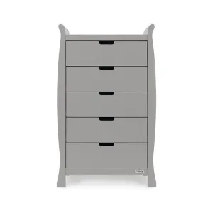 Obaby Stamford Tall Chest of Drawers - Warm Grey