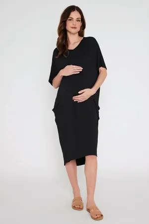 Organic Bamboo Samara Maternity Dress