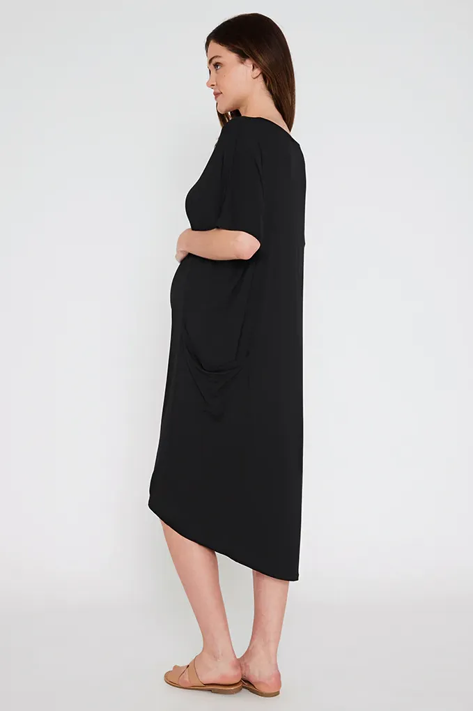 Organic Bamboo Samara Maternity Dress