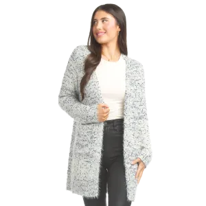 Papillon Blue Popcorn Cardigan