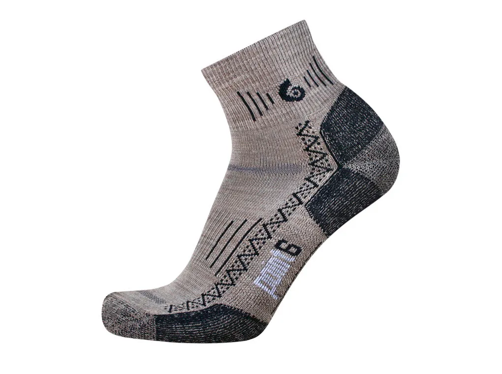 Point6 Unisex 1533 Merino Wool 1/4 Crew Hiking Socks